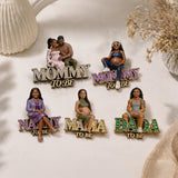 Mommy/ Daddy/ Granny... To Be, Baby Shower Party Pin - Personalized Pregnancy 3D Embossed Enamel Pin