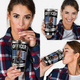 To Protect, To Serve, To Wear Blue - Personalized Police Officer Tumbler