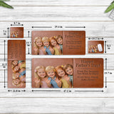 Reasons You Have To Work - Personalized Father Mouse Pad
