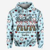 Baseball Mom - Personalized Baseball All Over Shirt
