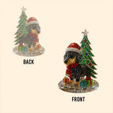 Christmas Pet - Personalized Dog Custom Shaped Acrylic Plaque