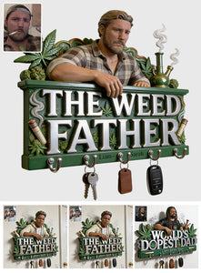 Custom Any Photo - Personalized Weed Custom Shaped Hanging Rack