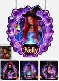 The Witch Is In - Personalized Witch Neon LED Light Sign