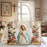 Believe - Personalized Christian Leather Handbag