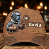 Strong Ones Become Welder - Personalized Welder Classic Cap