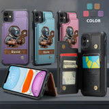 Strong Ones Become Welder - Personalized Welder Wallet Phone Case