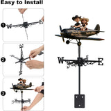 Airphane Couple - Personalized Couple Weather Vane
