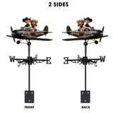 Airphane Couple - Personalized Couple Weather Vane