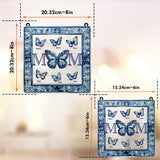 Toile de Jouy Butterfly Mother's Day Gift - Personalized Mother Window Hanging Suncatcher Ornament