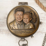 Best Dad Ever - Personalized Father Compass
