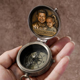 Best Dad Ever - Personalized Father Compass