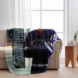 Any Photo, Name, School... - Personalized Hockey Blanket