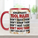 My Tool Rules - Personalized Garage Accent Mug