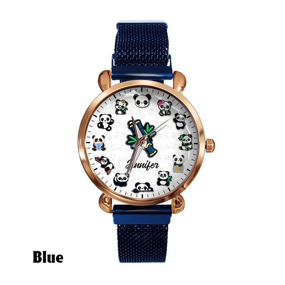 Panda Lover - Personalized Panda Lover Women Hand Watch