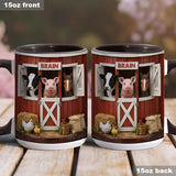 The Red Barn - Personalized Farmer Accent Mug