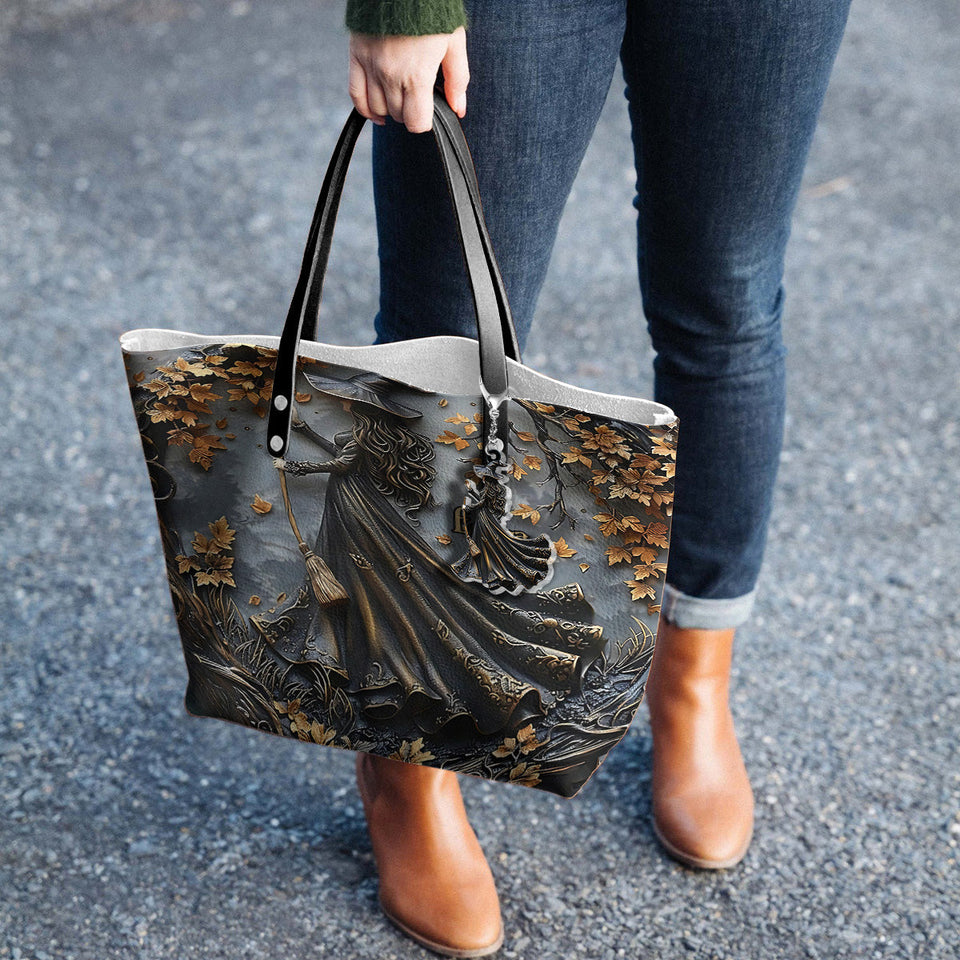 Beautiful Witch - Personalized Witch Tote Bag