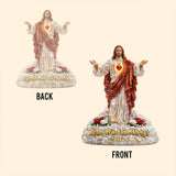 I Am Always With You, Jesus Sacred Heart - Personalized Christian Custom Shaped Acrylic Plaque