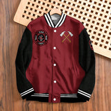 Custom Initial Jacket For Firefighter - Personalized Firefighter Varsity Jacket