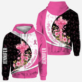 Breast Cancer Awareness – Faith Hope Love - Personalized Breast Cancer Awareness All Over Shirt