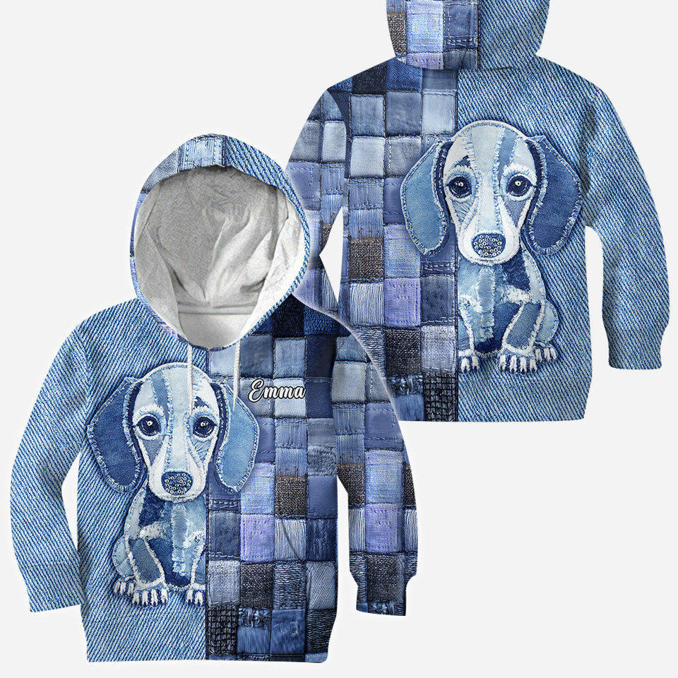 Love Dachshund - Personalized Dog All Over Shirt