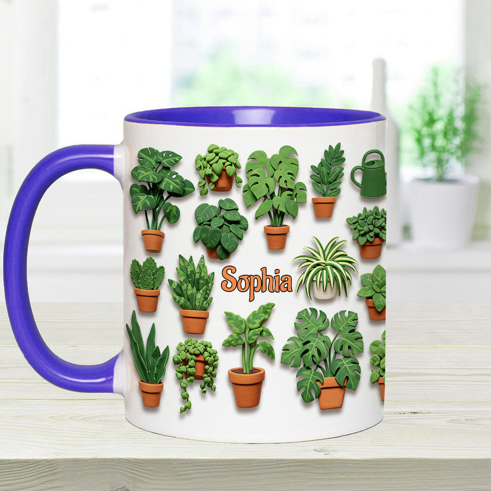 I Really Do Need All These Plants - Personalized Gardening Accent Mug