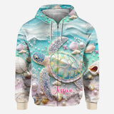 Love Turtles - Personalized Turtle All Over Shirt