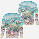 Love Turtles - Personalized Turtle All Over Shirt