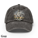 Family League - Personalized Father Washed Denim Cap