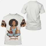 Black History and Culture - Personalized African American All Over Shirt