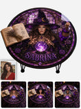 Beautiful Witch - Personalized Witch Table Custom Shape