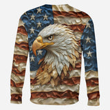 Strong Eagle - Personalized Bald Eagle All Over Shirt