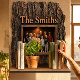 Family Is Forever - Personalized Family Wooden Floating Shelf