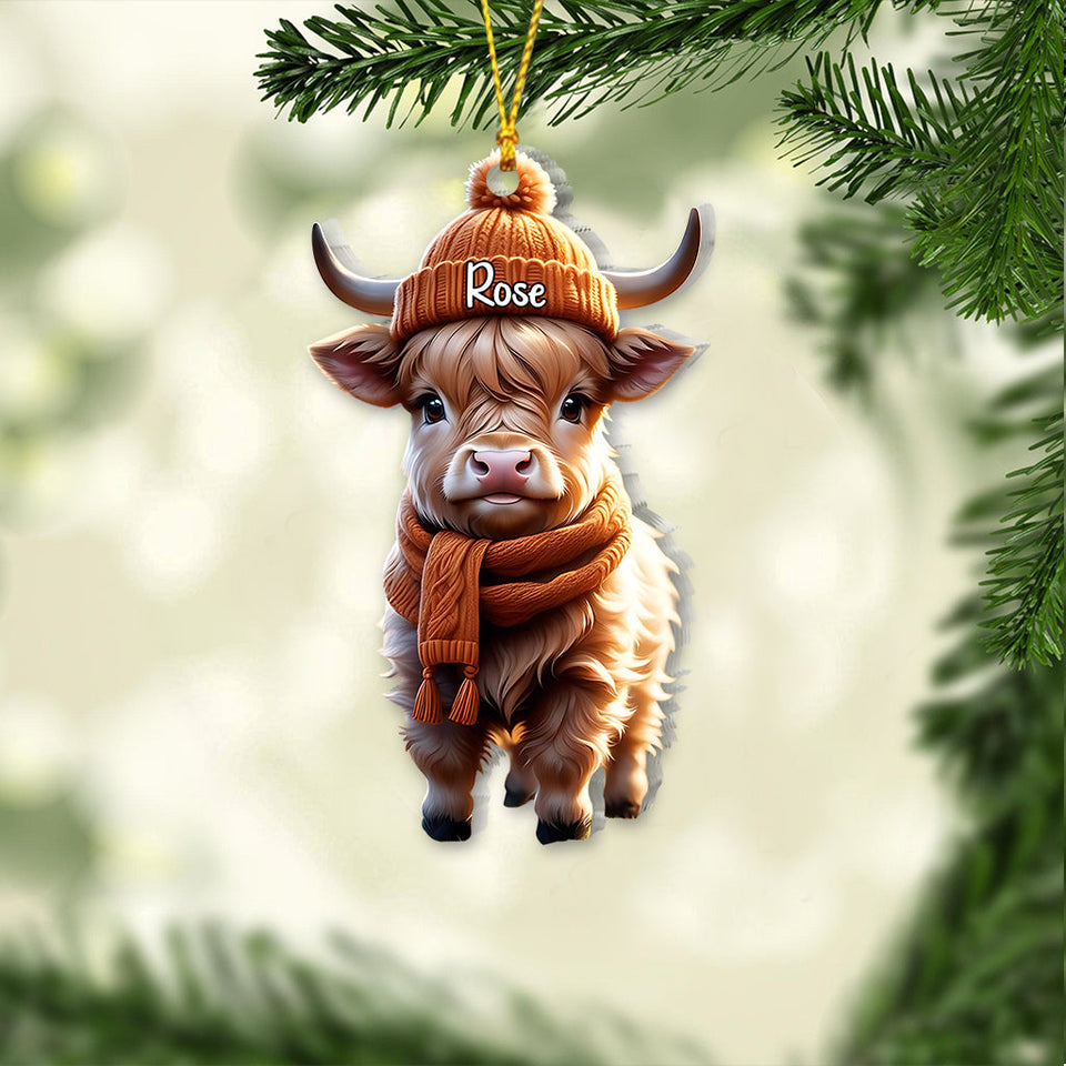 All I Want For Christmas - Personalized Ornament