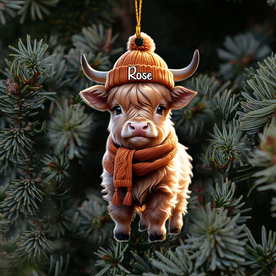 All I Want For Christmas - Personalized Ornament