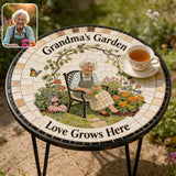 My Happy Place - Personalized Gardening Table Custom Shape