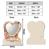 Nice Butt - Personalized Couple Desk Mirror