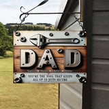 You Are The Tool - Personalized Father Rectangle Metal Sign