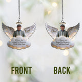 Angel Wing - Personalized Memorial Car Ornament