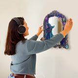 Magical And Mystic - Personalized Witch Wall Hanging Mirror
