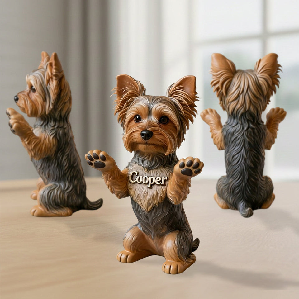 Your Pen My Lord - Personalized Dog Premium 3D Figurine