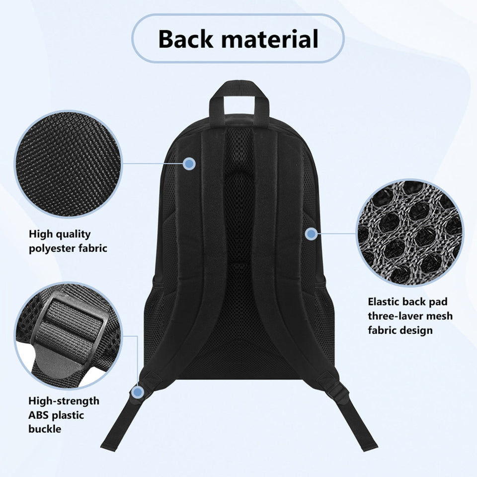 Custom Any Photo Perfect Gift For Kids - Personalized Kid Multifunctional Backpack