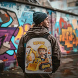 Custom Any Photo Perfect Gift For Kids - Personalized Kid Multifunctional Backpack