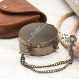 You Never Walk Alone Gift For Dad, Grandpa, Son,.. - Personalized Father Compass
