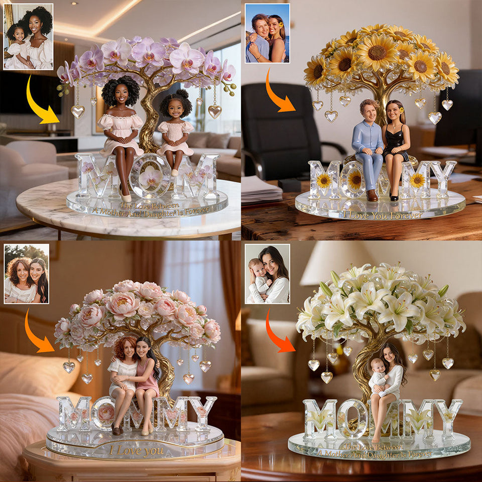 Custom Any Photo - Personalized Mother Custom Shaped Acrylic Plaque