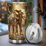 Love Elephant - Personalized Elephant Tumbler