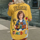 Back To School - Personalized Kid Baseball Jersey