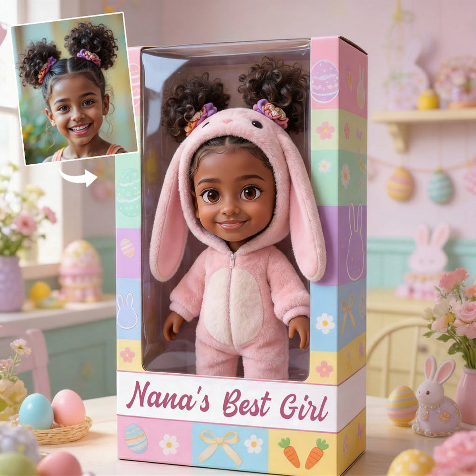 Any Photo Nana's Peeps Gift For Mom, Grandma - Personalized Kid Custom Shaped Acrylic Plaque