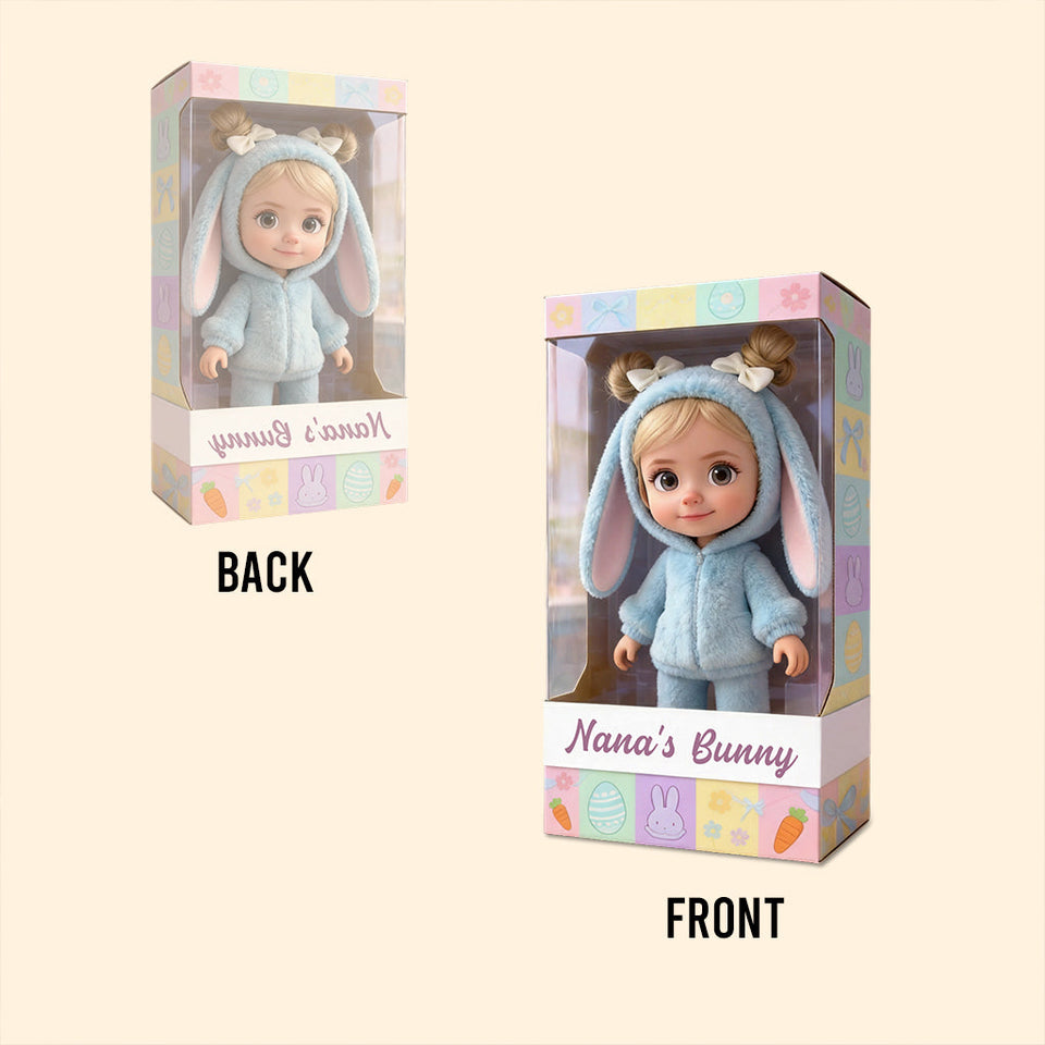 Any Photo Nana's Peeps Gift For Mom, Grandma - Personalized Kid Custom Shaped Acrylic Plaque