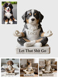 Let That Sht Go - Personalized Dog Custom Shaped Acrylic Plaque