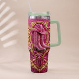 Cowgirl Boots - Personalized Cowgirl Tumbler With Plush Charm